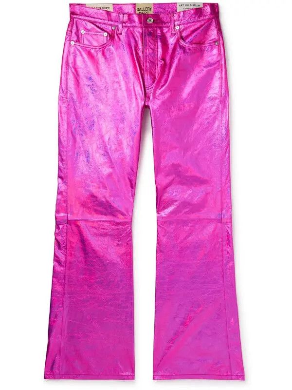 Gallery Dept. o1mle0226 Logan Galactic Flare Denim Pants in Pink Size US 30 / EU 46 - 2 Thumbnail