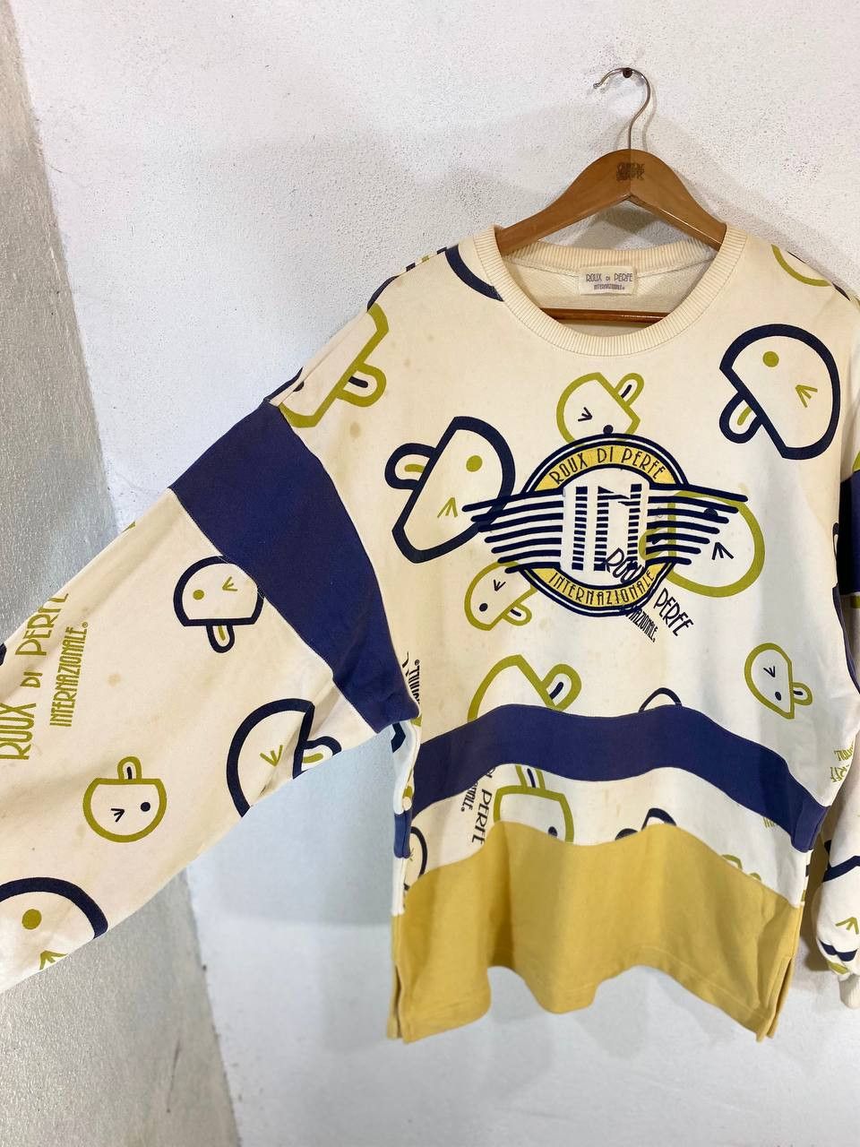 Japanese Brand Japanese Brand Roux di Perfe Internazionale Sweatshirt Size US L / EU 52-54 / 3 - 3 Thumbnail