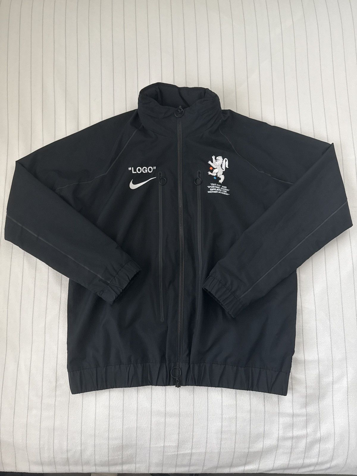Nike × Off-White × Virgil Abloh Nike Lab Off White Mercurial NRG Track Jacket Size Medium Size US M / EU 48-50 / 2 - 4 Thumbnail