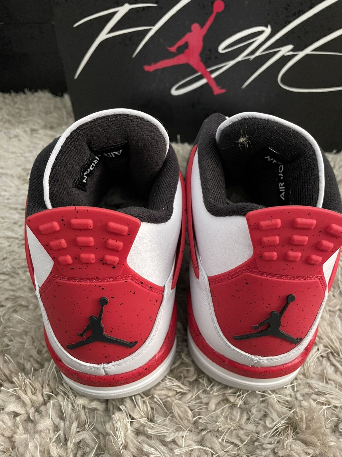 Jordan Brand Jordan 4 Red Cement Size US 11 / EU 44 - 6 Thumbnail