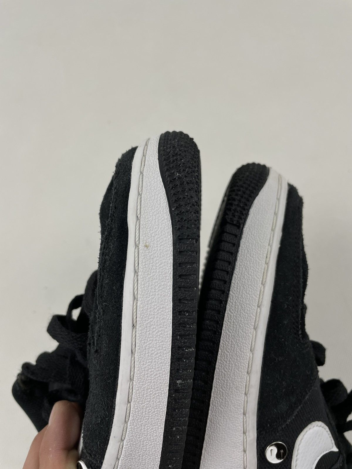 Nike × Nike ACG AIR FORCE 1 Low Top "Have A NIKE Day" GS LV8 Black Sneakers Shoes Size US 5.5 / IT 35.5 - 24 Thumbnail