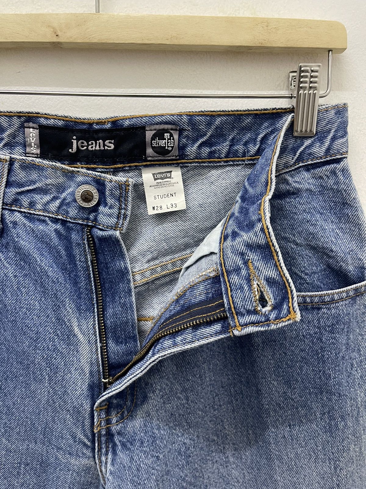 Levi's Vintage Clothing Rare Vintage LEVIS SILVERTAB Jeans Student Blue Jeans Size US 28 / EU 44 - 8 Thumbnail
