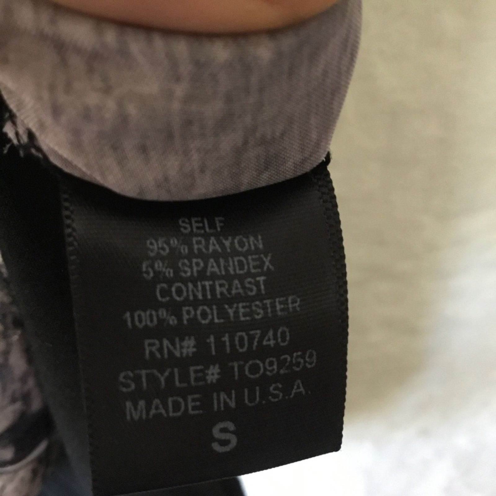 Other Yuni Los Angeles Black & Light Gray Eiffel Tower Graphic Top Size S / US 4 / IT 40 - 9 Thumbnail