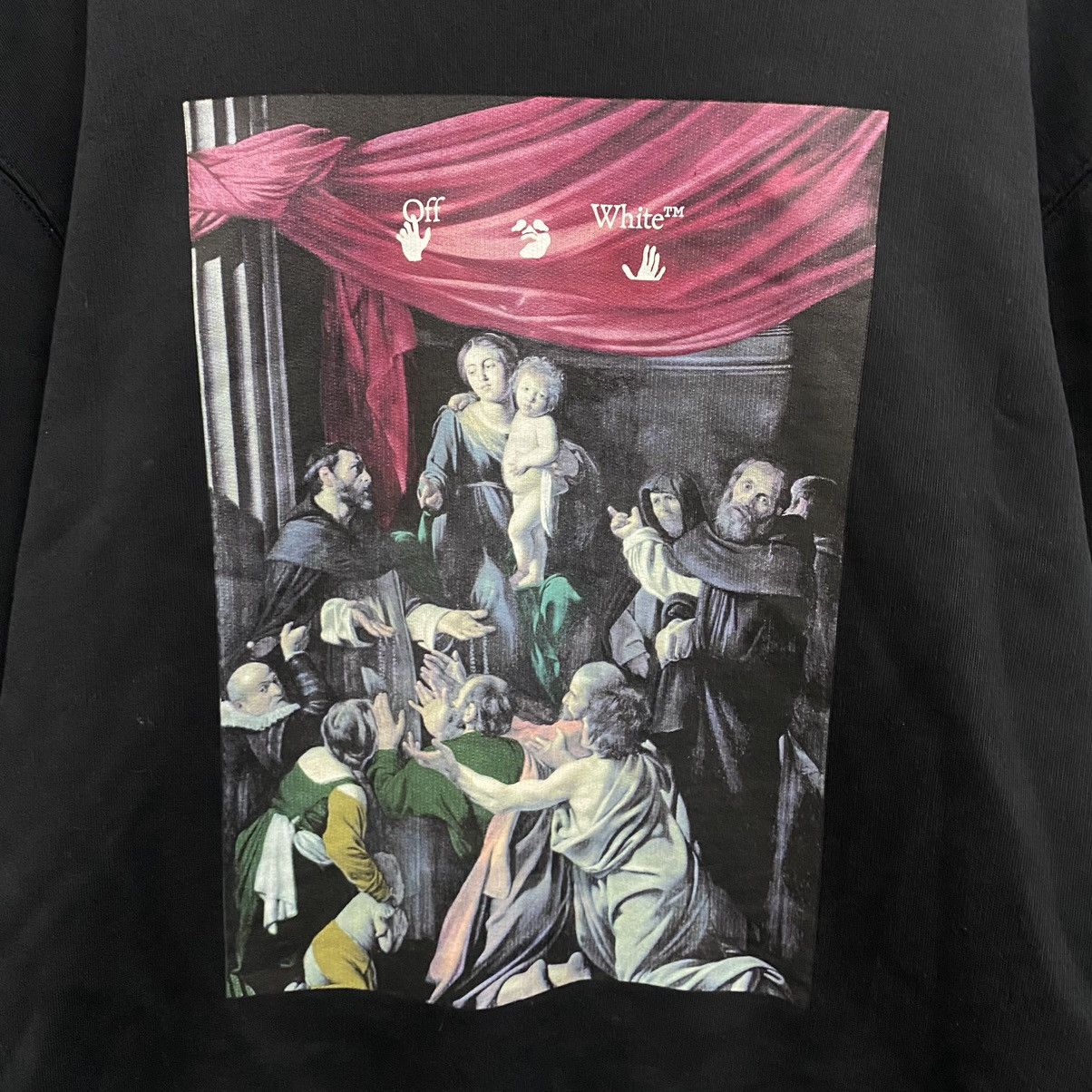 Off-White Off-White Sweatshirt print big logo Size US L / EU 52-54 / 3 - 4 Thumbnail