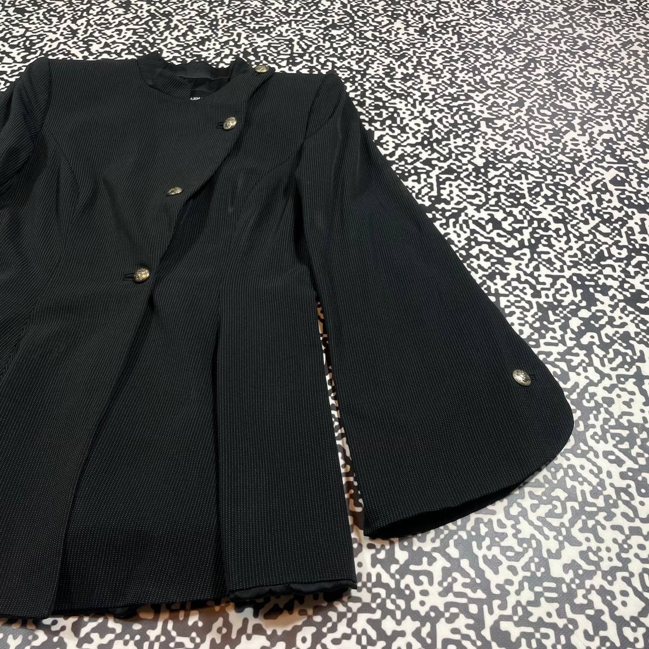 Giorgio Armani Vintage 90s Giorgio Armani Luxury Flared Napoleon Blazer Size M / US 6-8 / IT 42-44 - 12 Thumbnail