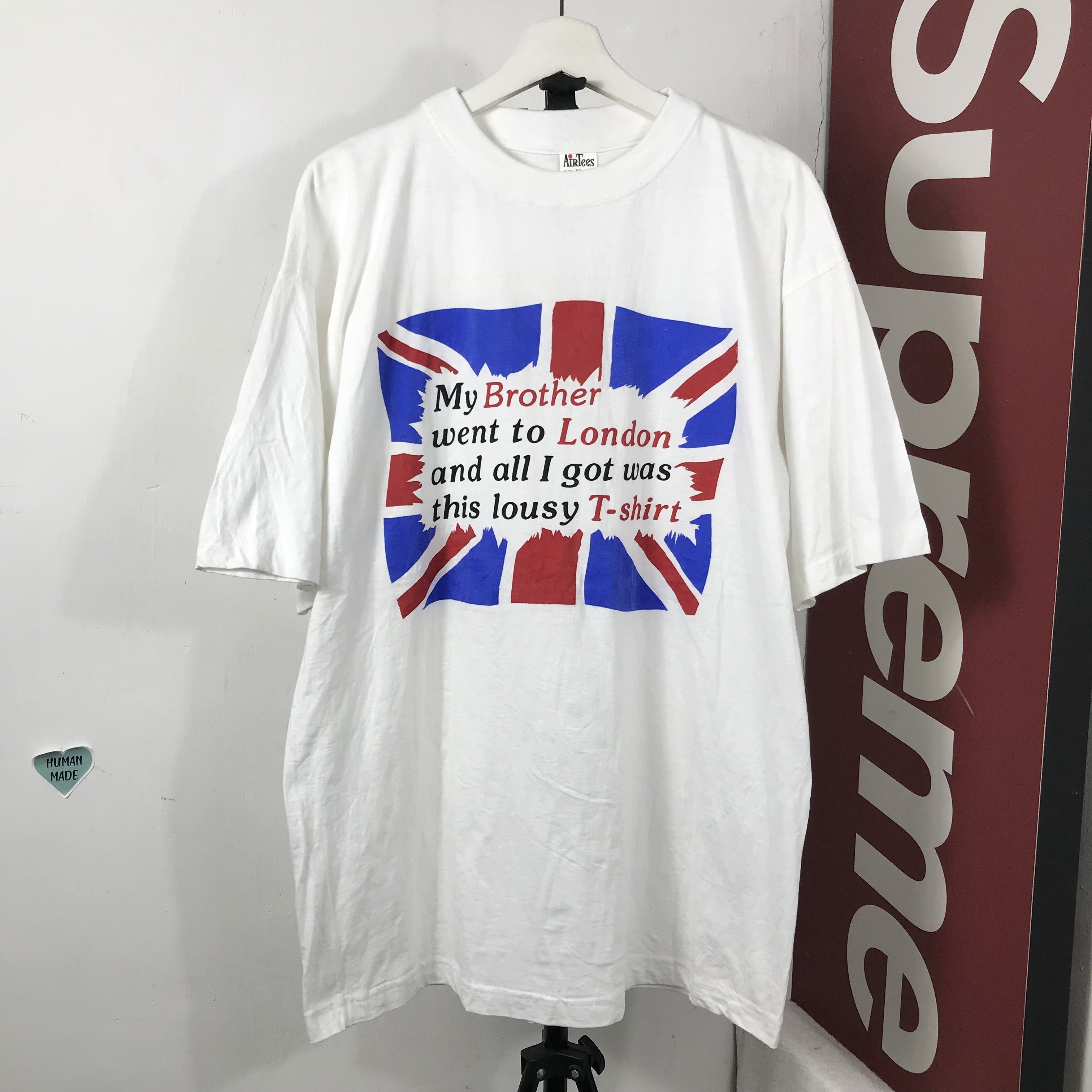 Vintage vintage Sex on london Humour Script Wording T shirt Size US XL / EU 56 / 4 - 1 Thumbnail