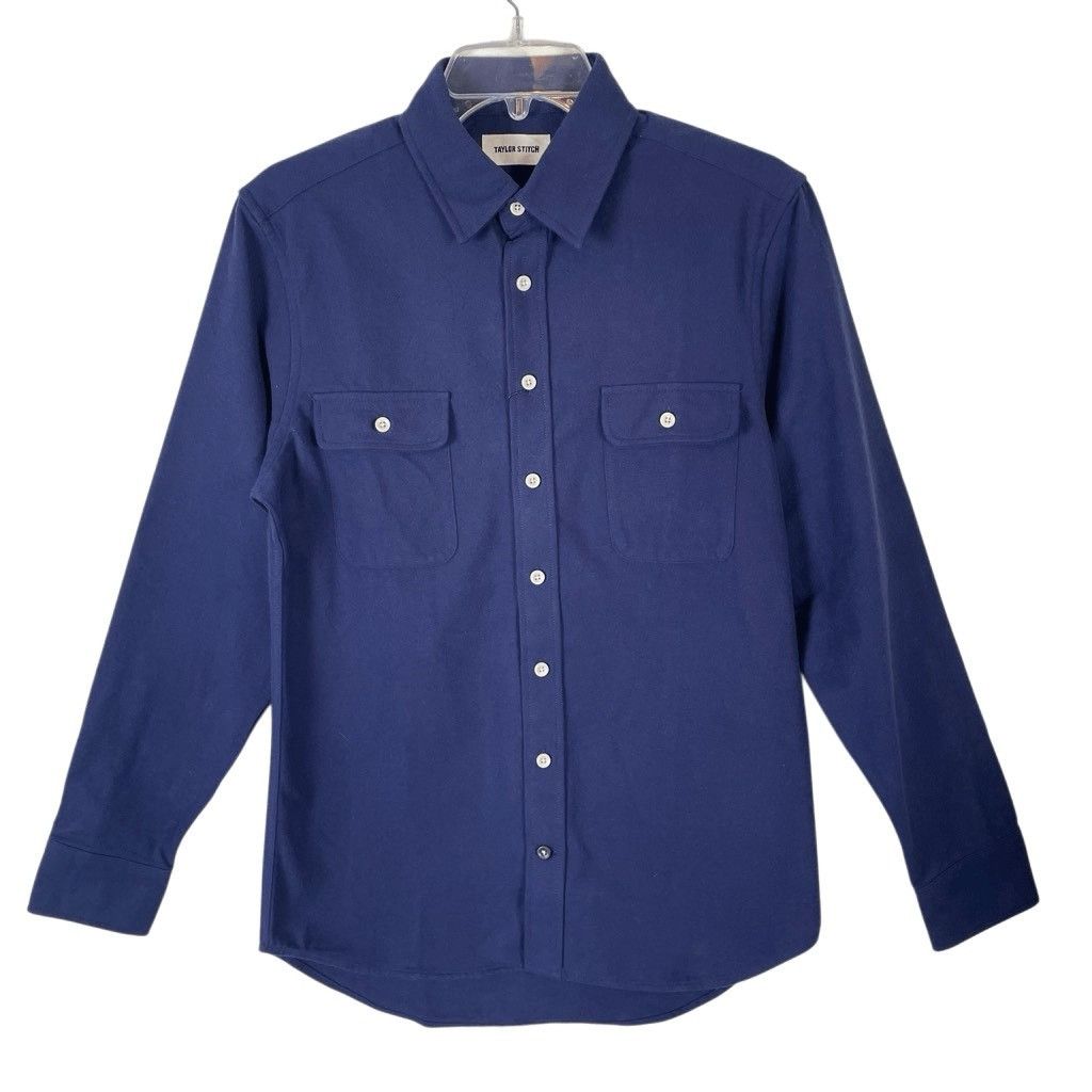 Taylor Stitch Taylor Stitch Yosemite Shirt Men’s XS Navy Blue HTF Size Size US XS / EU 42 / 0 - 1 Thumbnail