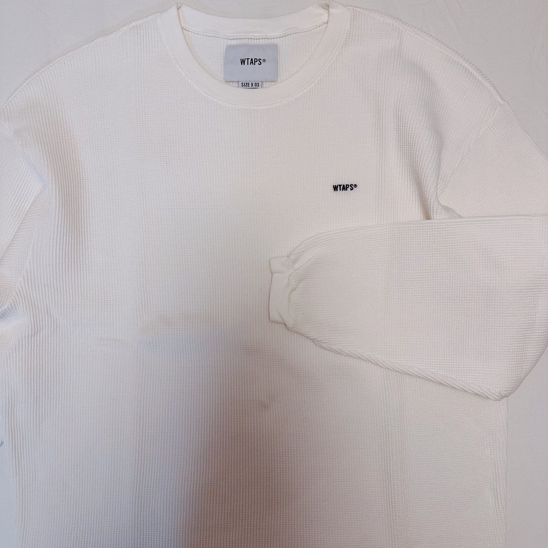 Wtaps WTAPS Waffle Long Sleeve Size US L / EU 52-54 / 3 - 1 Thumbnail