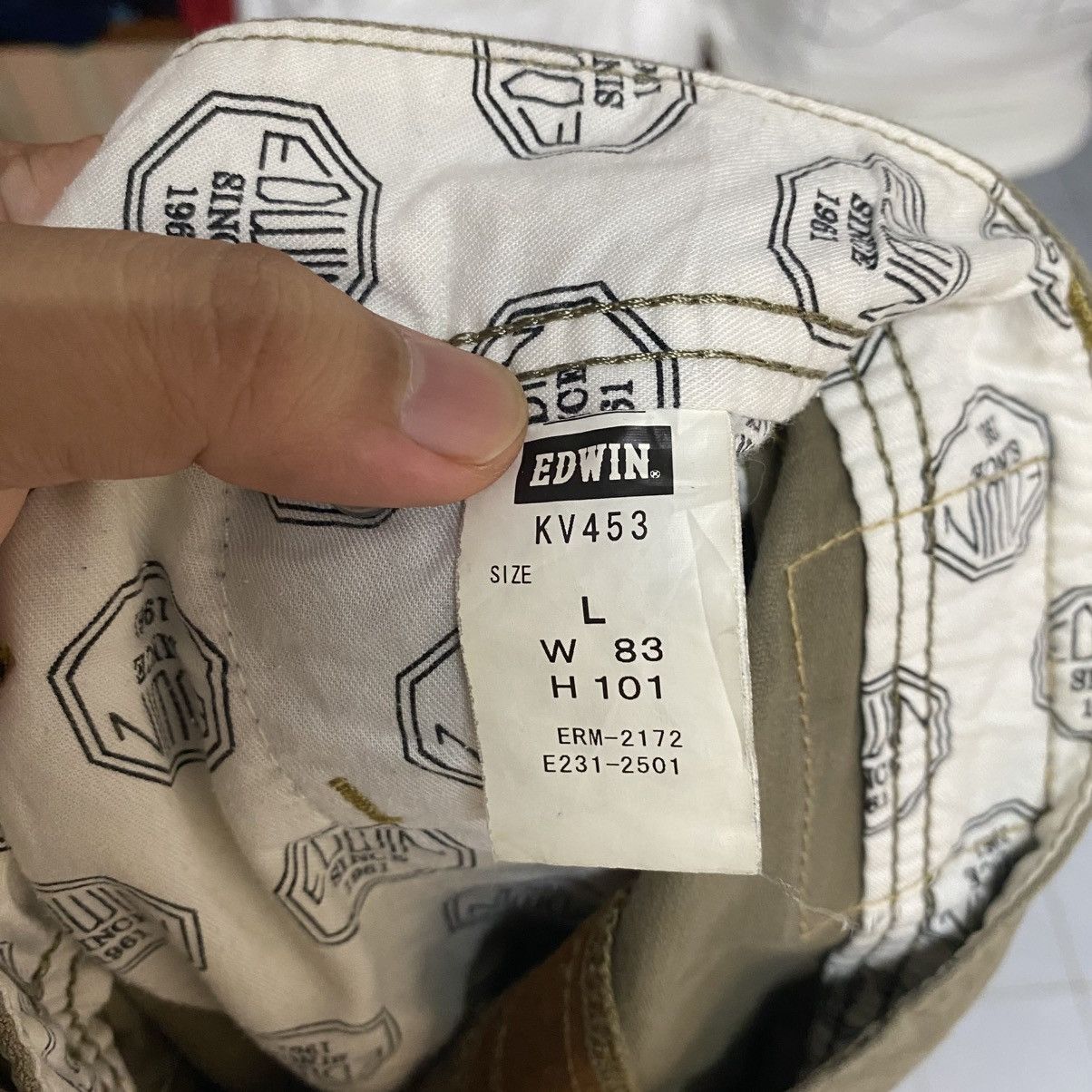 Japanese Brand DL Edwin Green Cargo Multipocket Pants #C971 Size US 32 / EU 48 - 21 Thumbnail