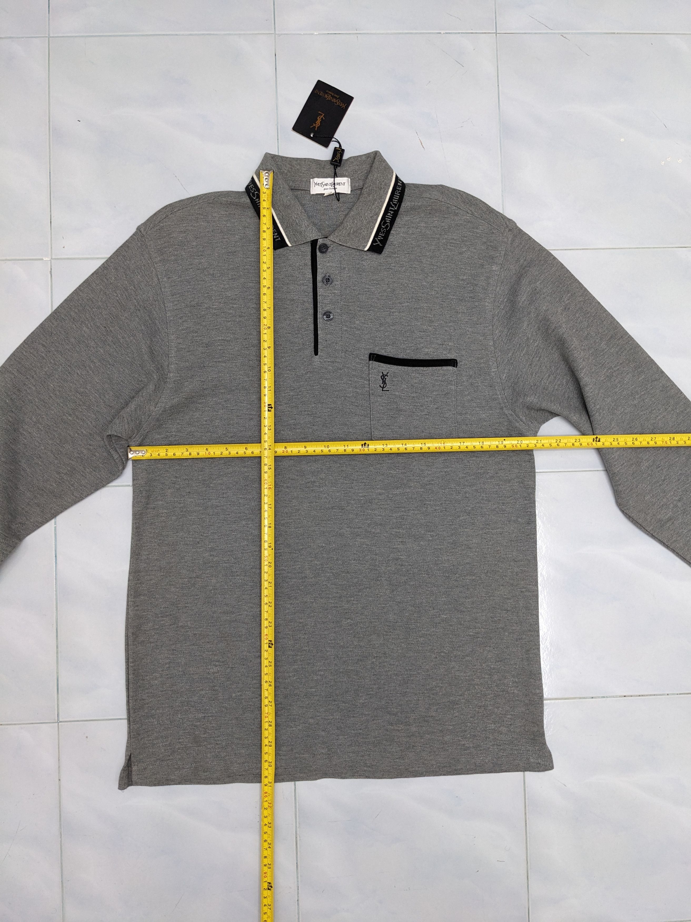 Yves Saint Laurent YVES SAINT LAURENT DEADSTOCK LONG SLEEVE Size US M / EU 48-50 / 2 - 7 Thumbnail