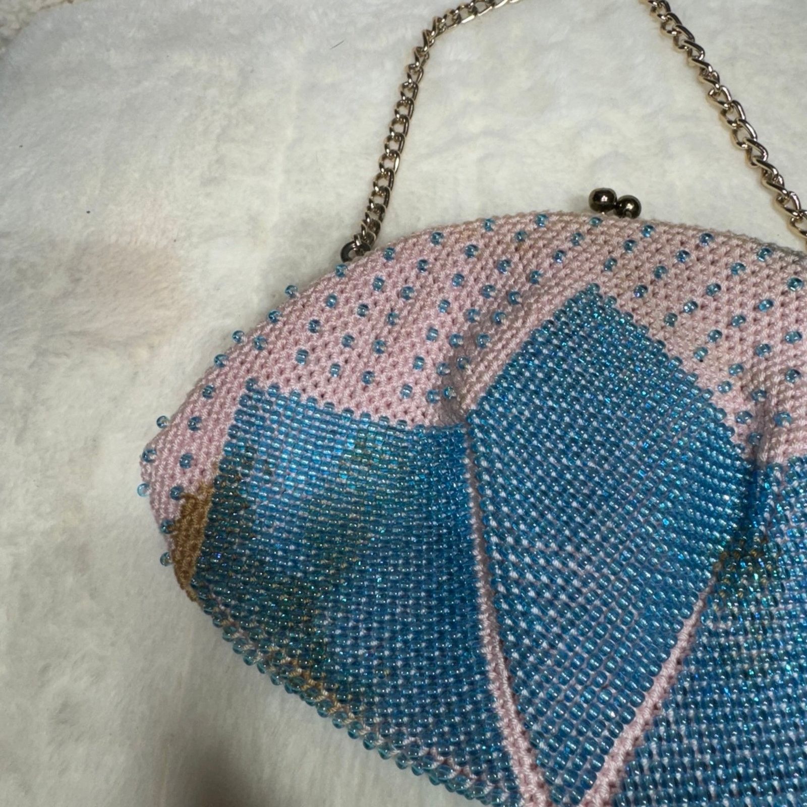 NBDN Nobrandedon VTG hand beaded/hand made bag Size ONE SIZE - 3 Thumbnail