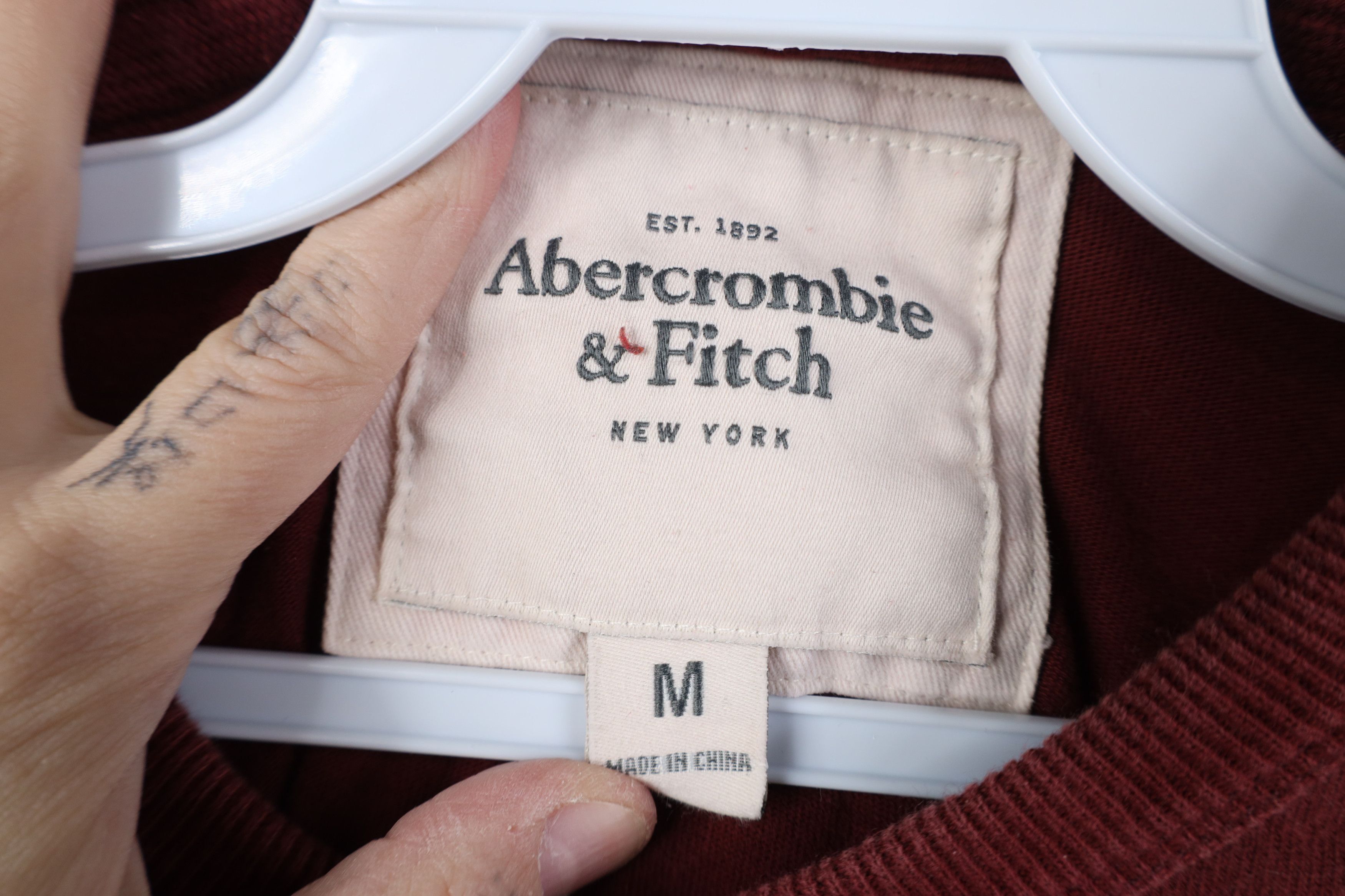 Vintage 90s Y2K Abercrombie & Fitch Knit Long Sleeve T-Shirt