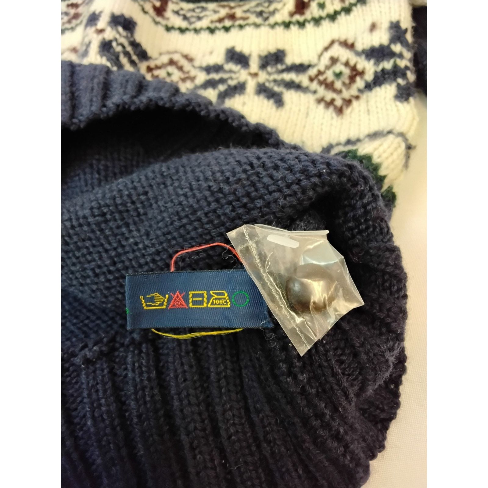 Polo Ralph Lauren Polo by Ralph Lauren Sweater Women's L Blue 90's Blue Label Size L / US 10 / IT 46 - 11 Thumbnail