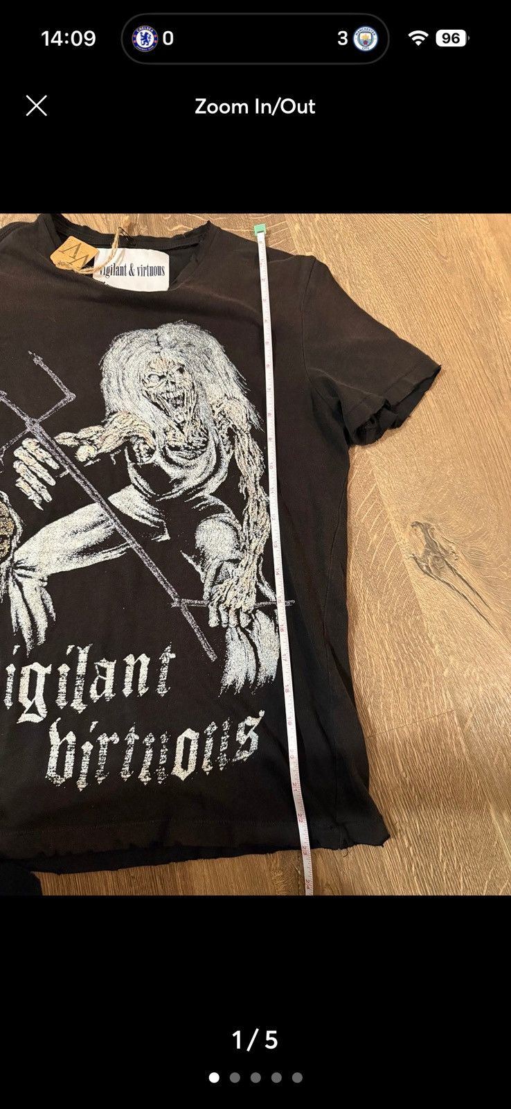 Other vigilant & virtuous NWT tee Size US XS / EU 42 / 0 - 4 Thumbnail