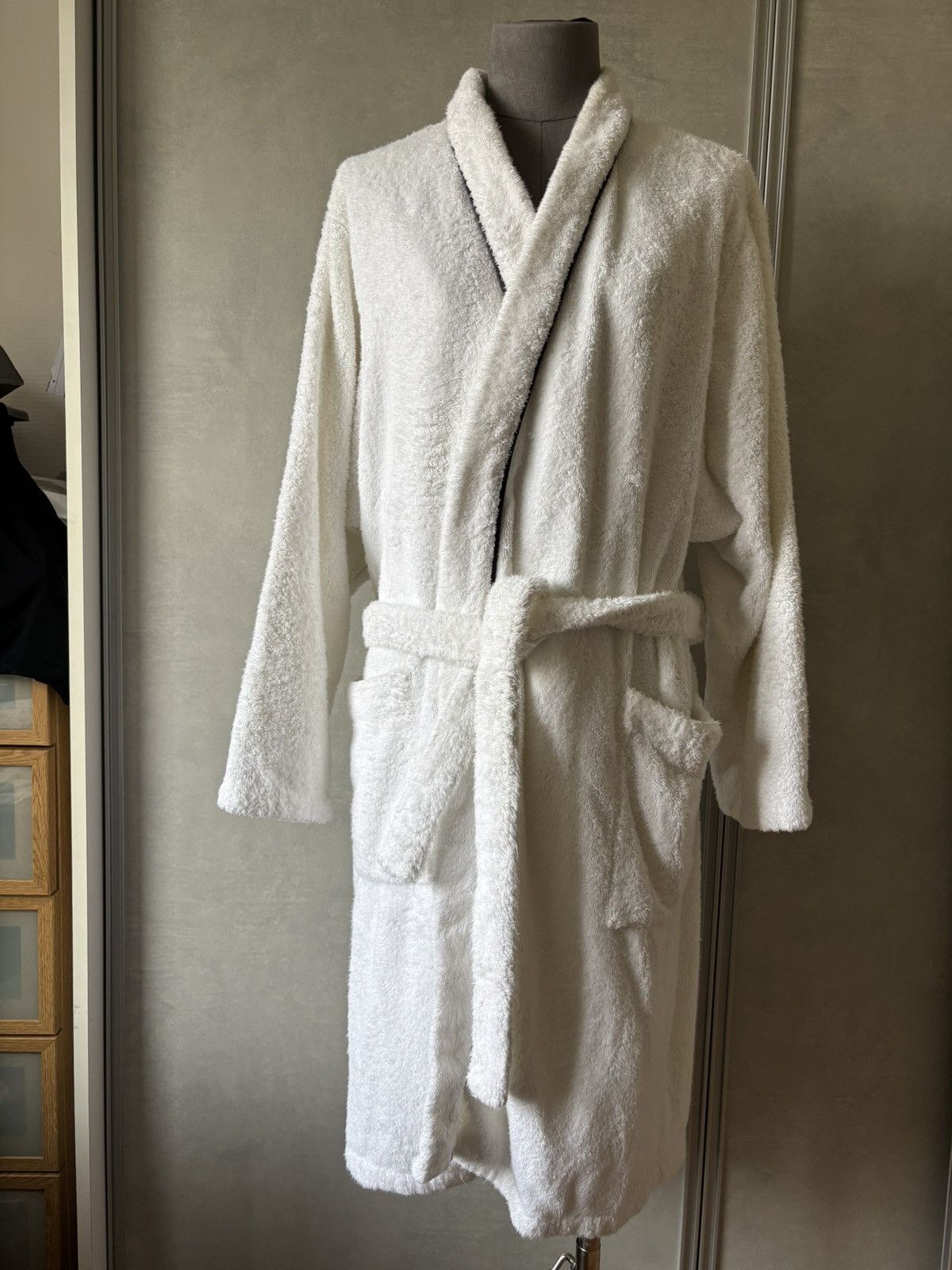 Dior CHRISTIAN DIOR Cotton bathrobe I love Dior Size M / US 6-8 / IT 42-44 - 2 Thumbnail