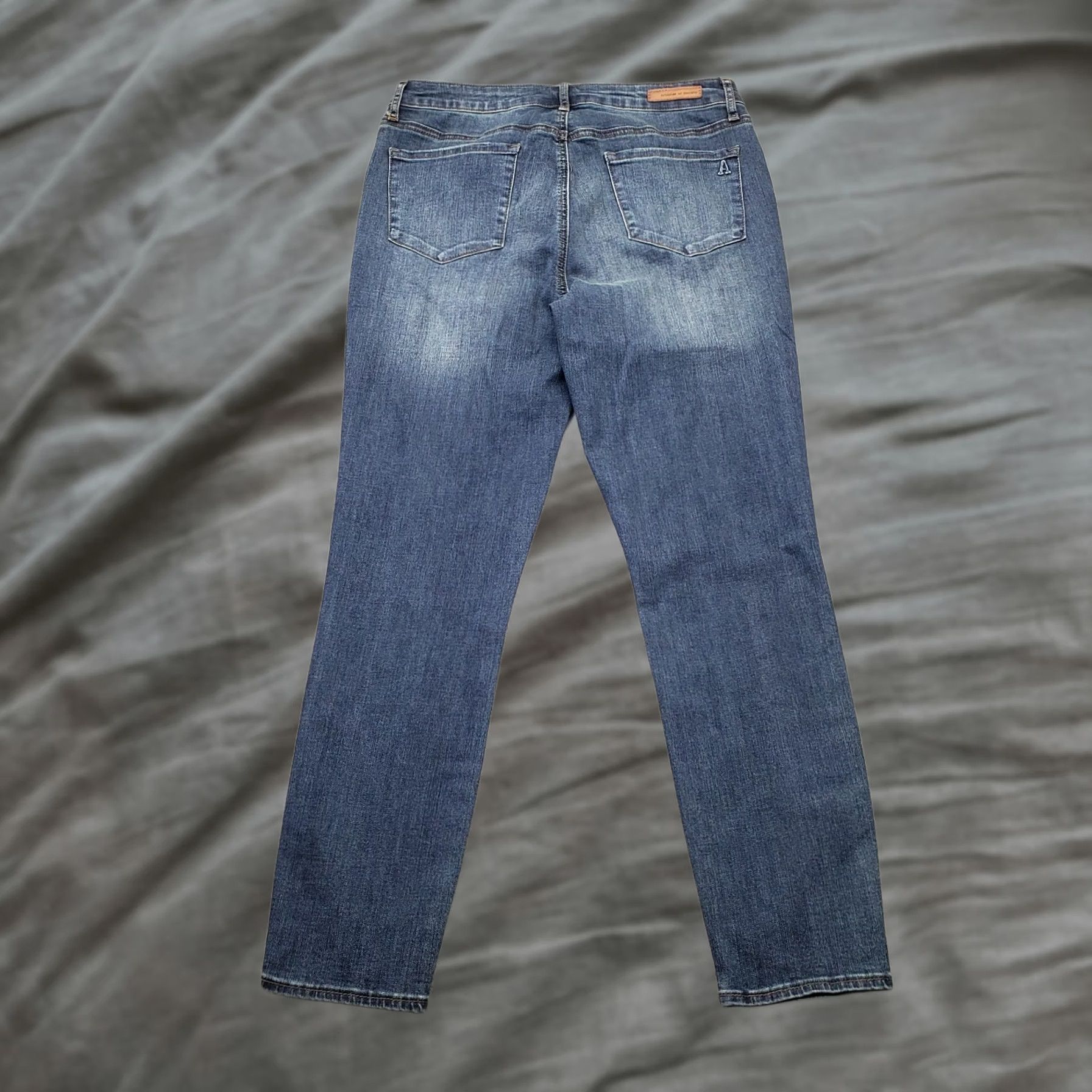 Vintage Articles Of Society Skinny Jeans Womens 31 Blue Denim 5-Pocket Design Jeans Size 24" / US 00 / IT 34 - 1 Thumbnail