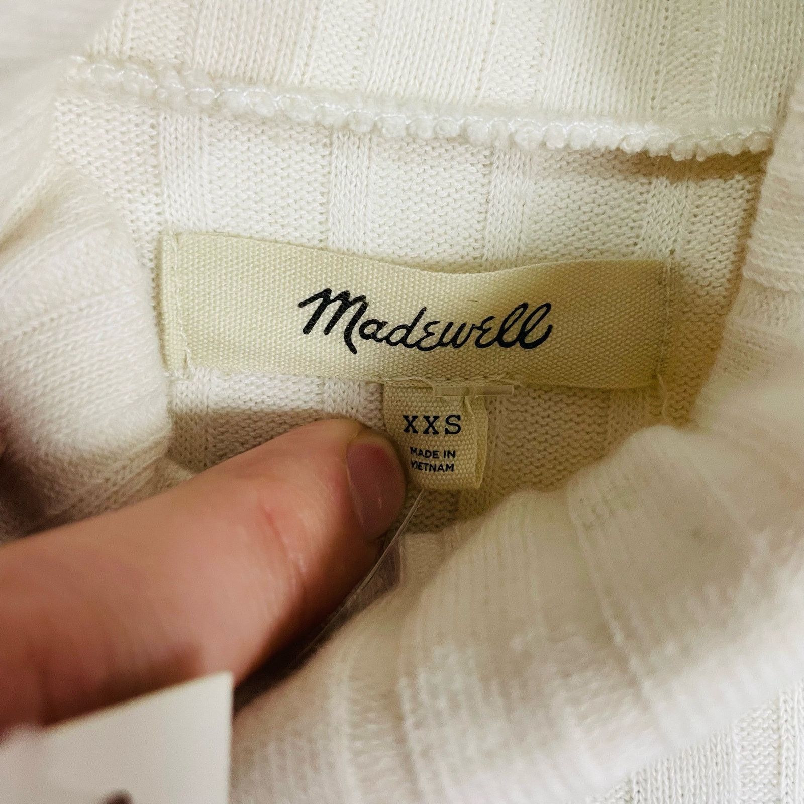 Madewell Madewell Relaxed Turtleneck Tee Trendy Shirt US Women's XXS Size XXS / US 00 / IT 34 - 3 Thumbnail