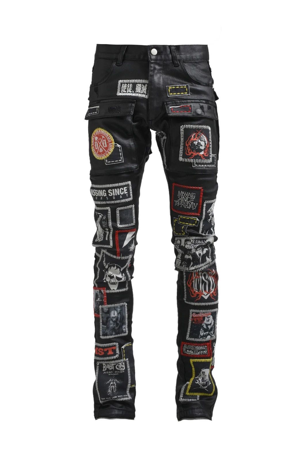 Missing Since Thursday MST BLACK TAR DENIM | Grailed