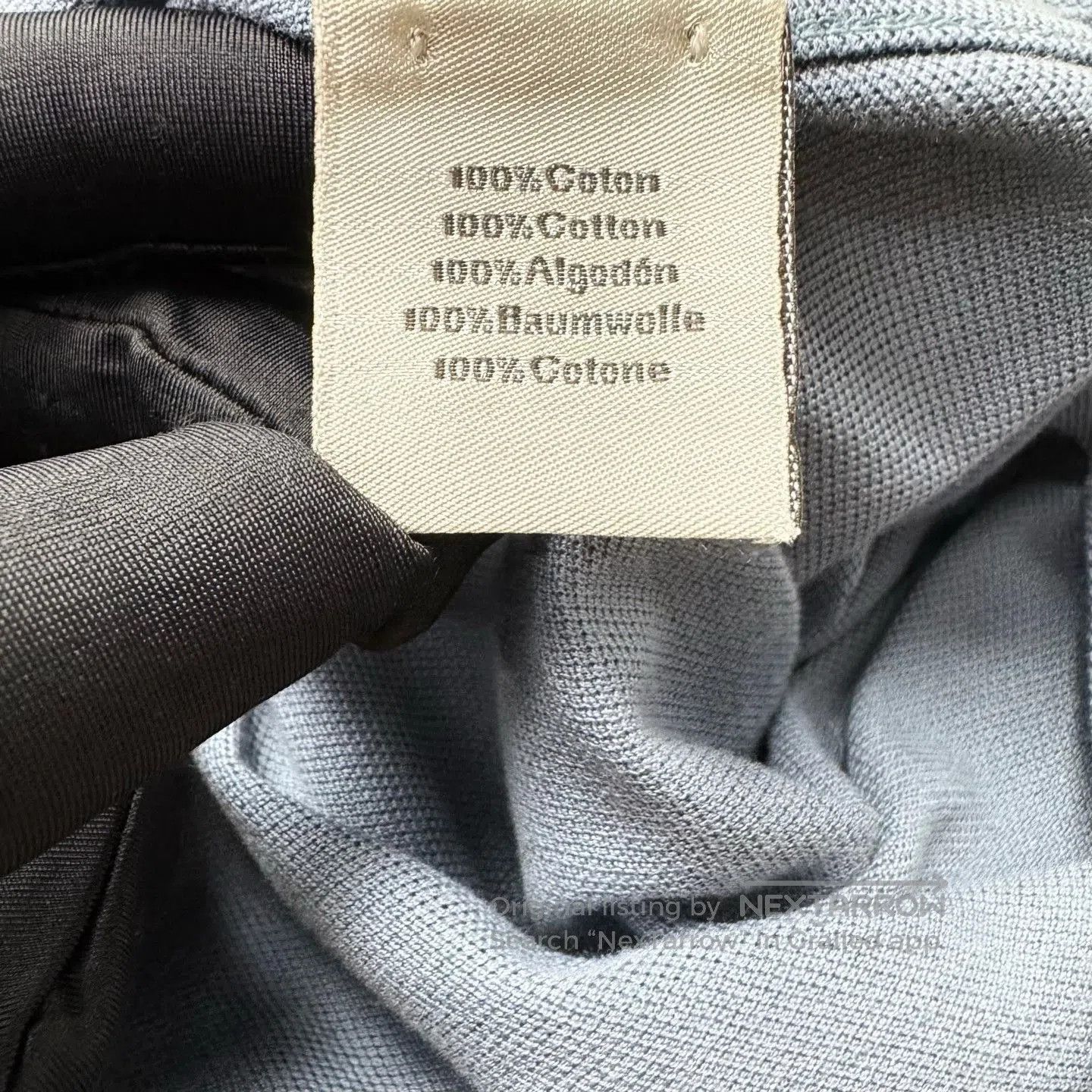 Hermes Hermes 2025 New Light Blue Ribbed Neck Short Sleeve. Size US S / EU 44-46 / 1 - 5 Thumbnail