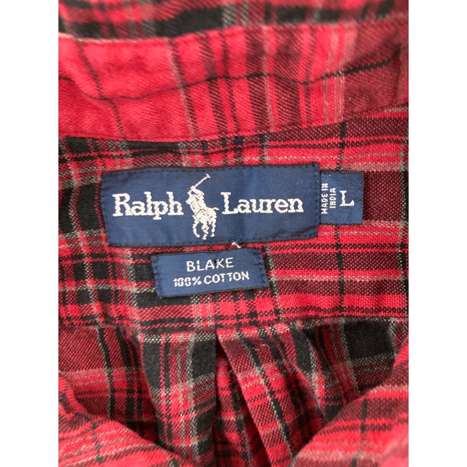 Ralph Lauren Ralph Lauren Shirt Mens Large Long Sleeve Button-Up Plaid Multicolor Logo Button-Up, Collar, Regular Fit, Men's Apparel Size US L / EU 52-54 / 3 - 5 Thumbnail
