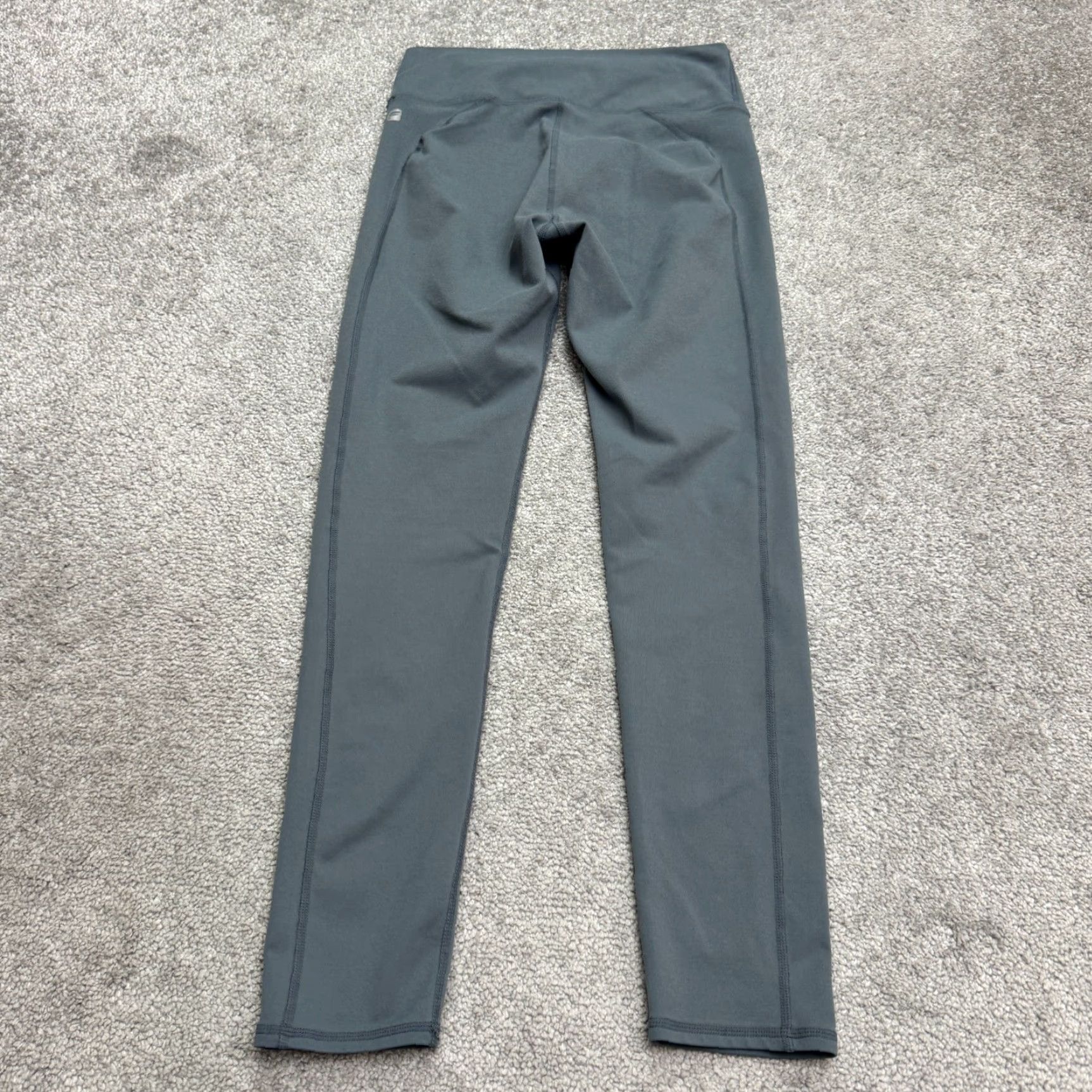 Fabletics VINTAGE None Fabletics Compression Cropped Leggings Womens Small Blue Activewear Leggings Small Blue Athleisure Yoga Women Size 28" / US 6 / IT 42 - 2 Thumbnail