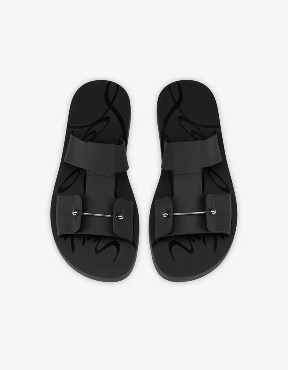 Christian Louboutin Christian Louboutin Black Zakouski Sandals Size US 8 / EU 41 - 5 Thumbnail