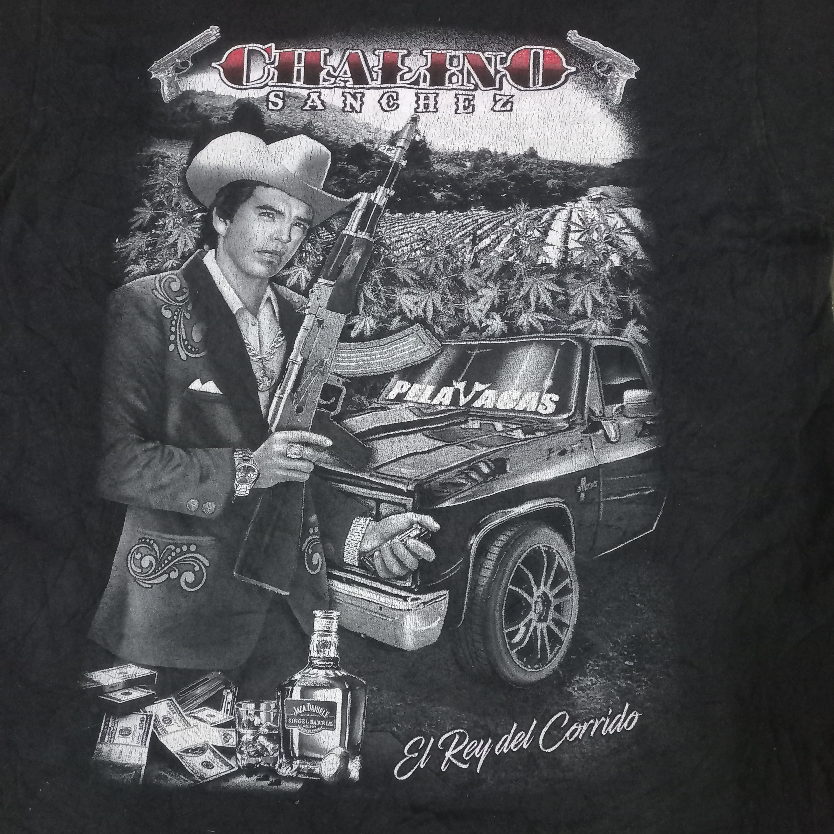 Band Tees × Vintage Vintage chalino sanchez tees Size US L / EU 52-54 / 3 - 5 Thumbnail