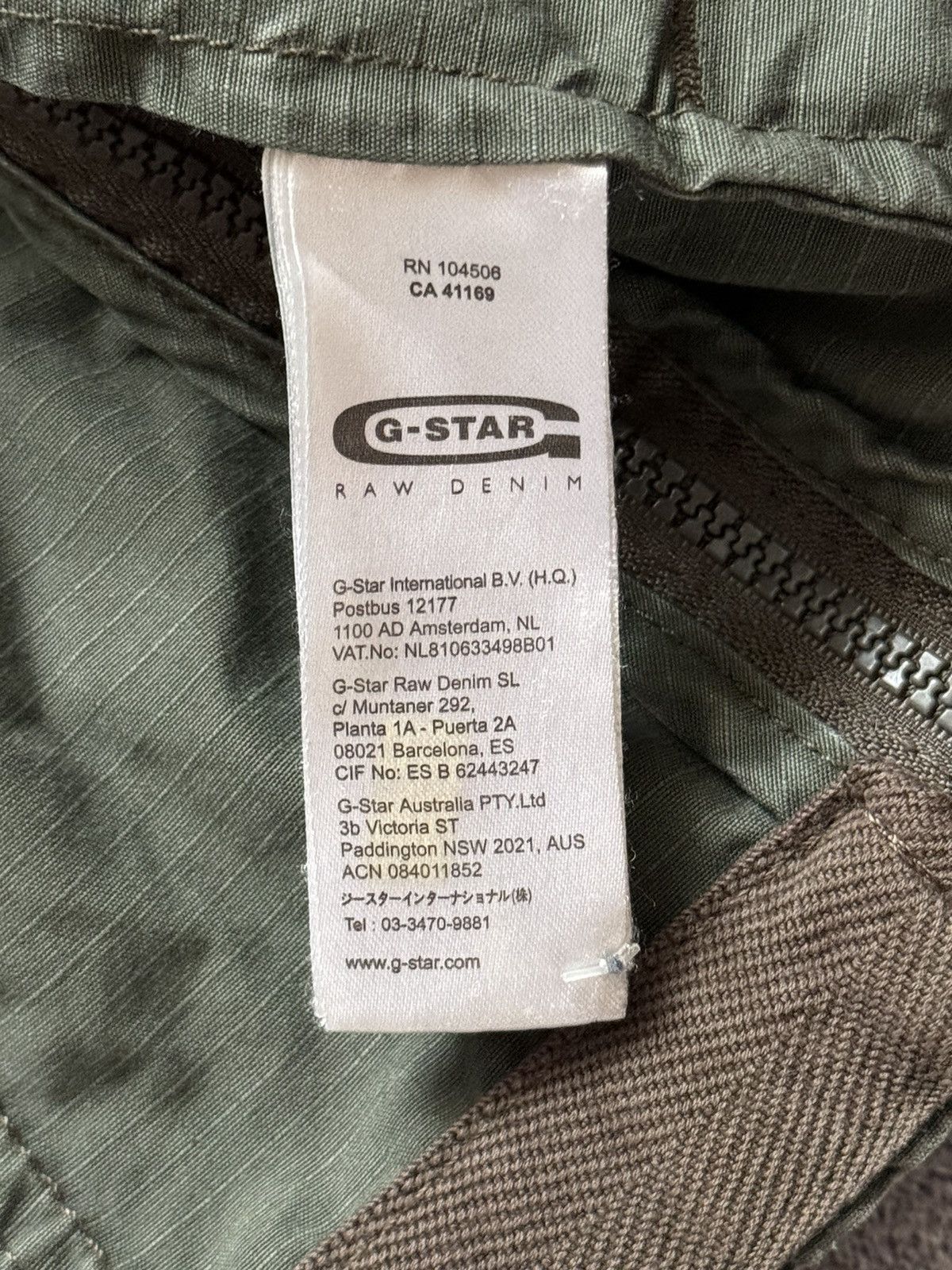 G-Star G star raw M/L cargo vintage bondage jacket military bomber Size US L / EU 52-54 / 3 - 17 Thumbnail