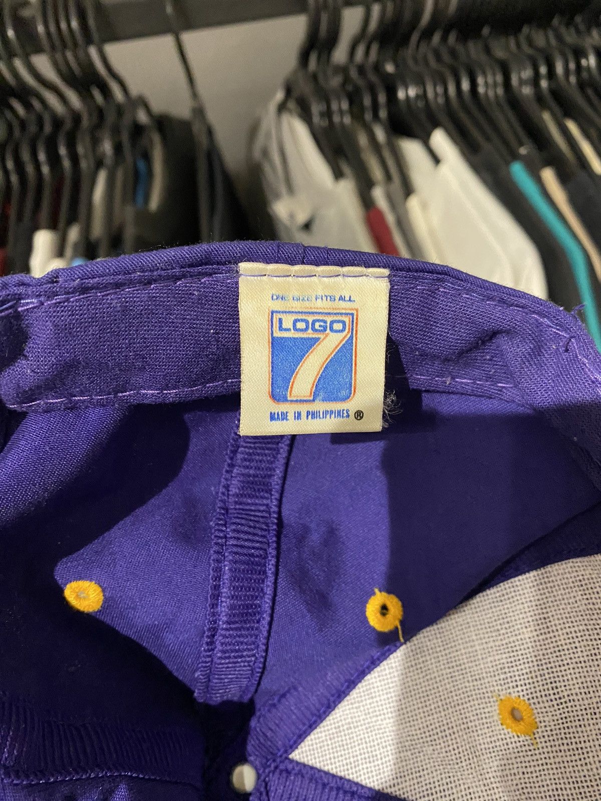 Logo 7 × Vintage Vintage Logo 7 Lakers SnapBack Size ONE SIZE - 9 Thumbnail