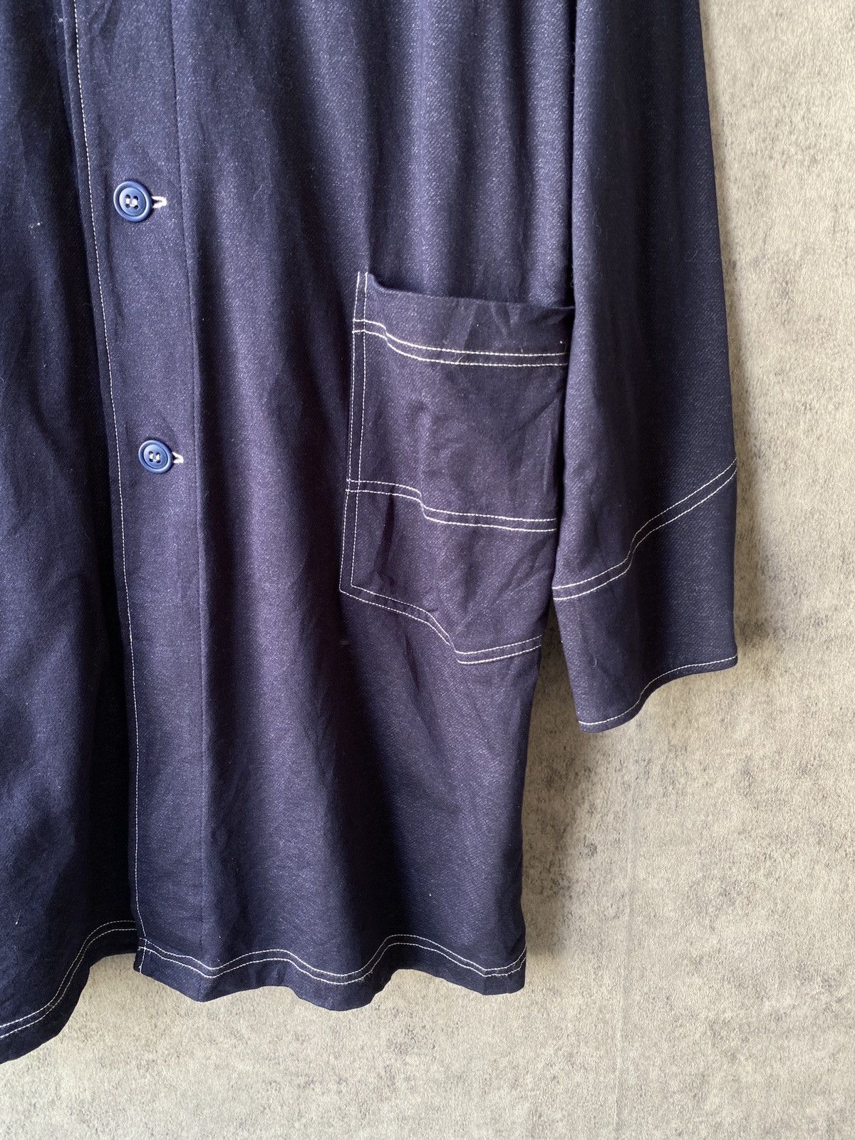 Hysteric Glamour Hysteric Glamour Dark Blue Shop Coat Size US L / EU 52-54 / 3 - 8 Thumbnail