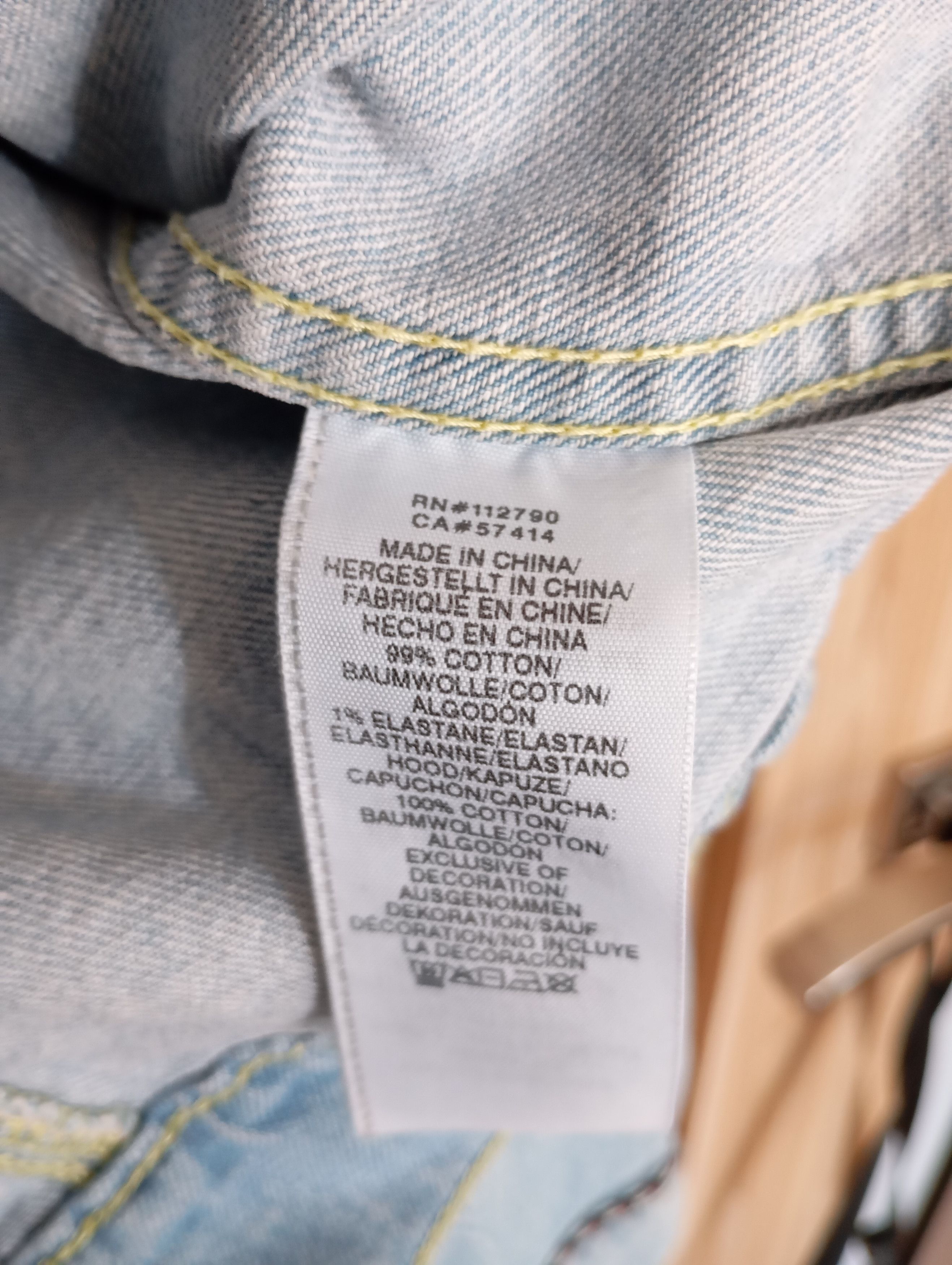 True Religion × Vintage True Religion Hooded Jean Trucker Jacket Size S / US 4 / IT 40 - 6 Thumbnail
