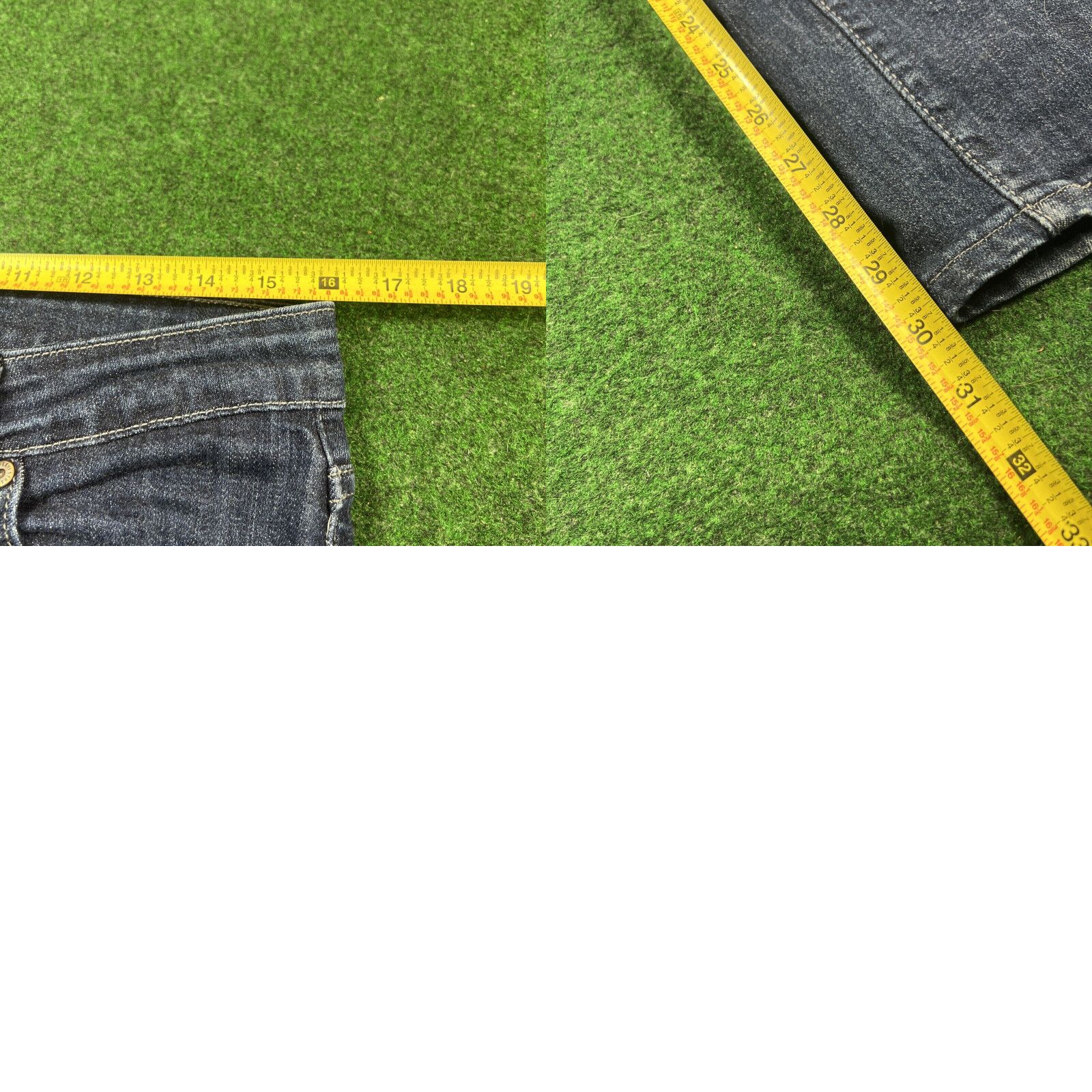Levi's Levis Jeans Womens Blue Mid Rise Skinny Medium Wash Denim 32x30 Size 24" / US 00 / IT 34 - 8 Thumbnail