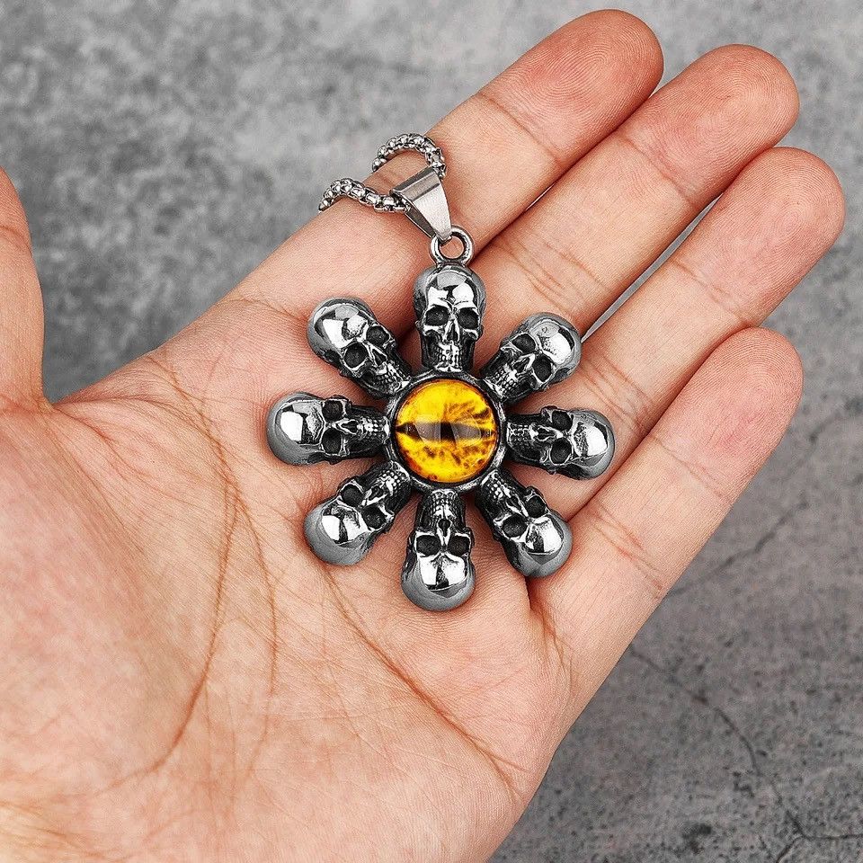 Jewelry Domineering Demon Eye Necklace Size ONE SIZE - 3 Thumbnail