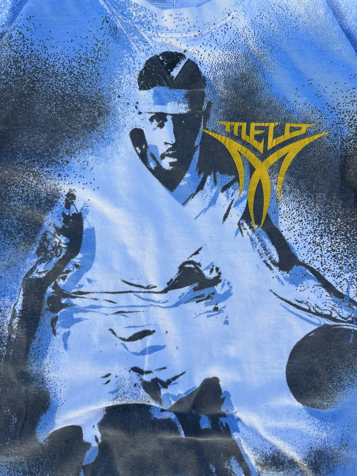 Jordan Brand Vintage y2k Jordan Carmelo Anthony all over print tee Size US M / EU 48-50 / 2 - 2 Thumbnail