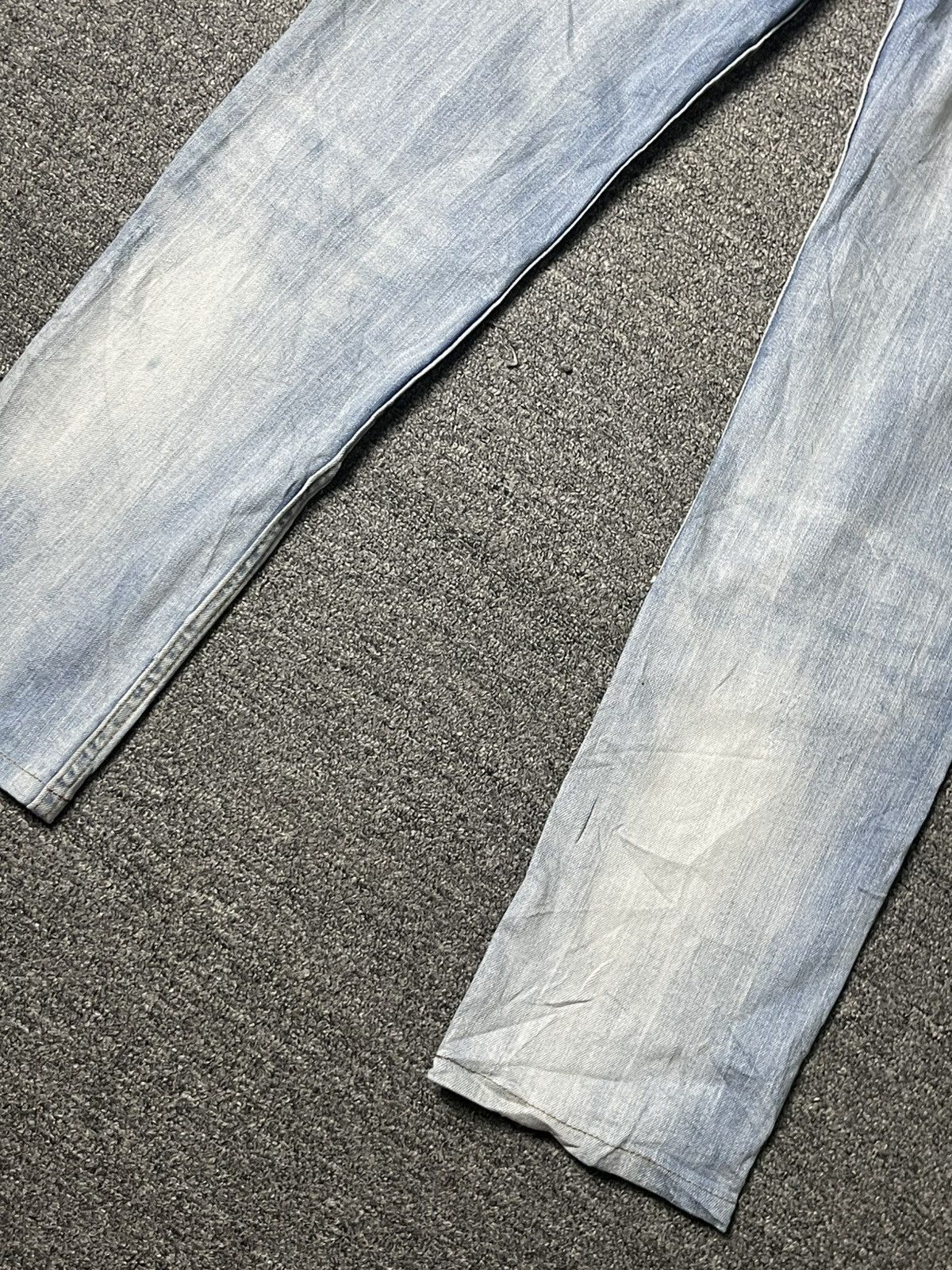 Japanese Brand × Vintage × semanticdesign Vintage SEMANTIC DESIGN Ripped Jeans (91) Size US 30 / EU 46 - 11 Thumbnail