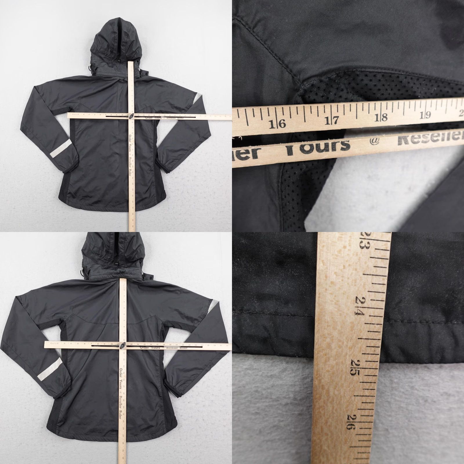Nike VINTAGE Nike Jacket Womens Small Black NWM 2012 Marathon Running Vapor Windbreaker Coat Size S / US 4 / IT 40 - 8 Thumbnail