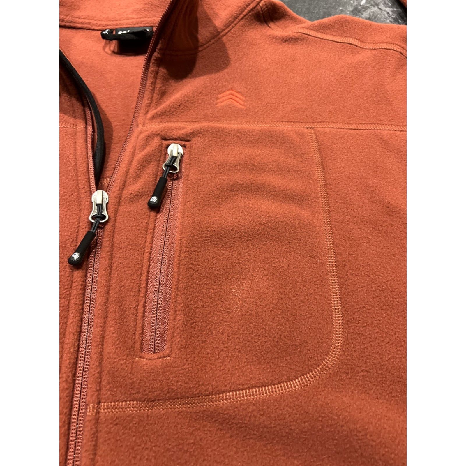 Vintage VINTAGE Solaris Jacket Men 2XL Fleece Red Brown Polyester Size US XXL / EU 58 / 5 - 3 Thumbnail