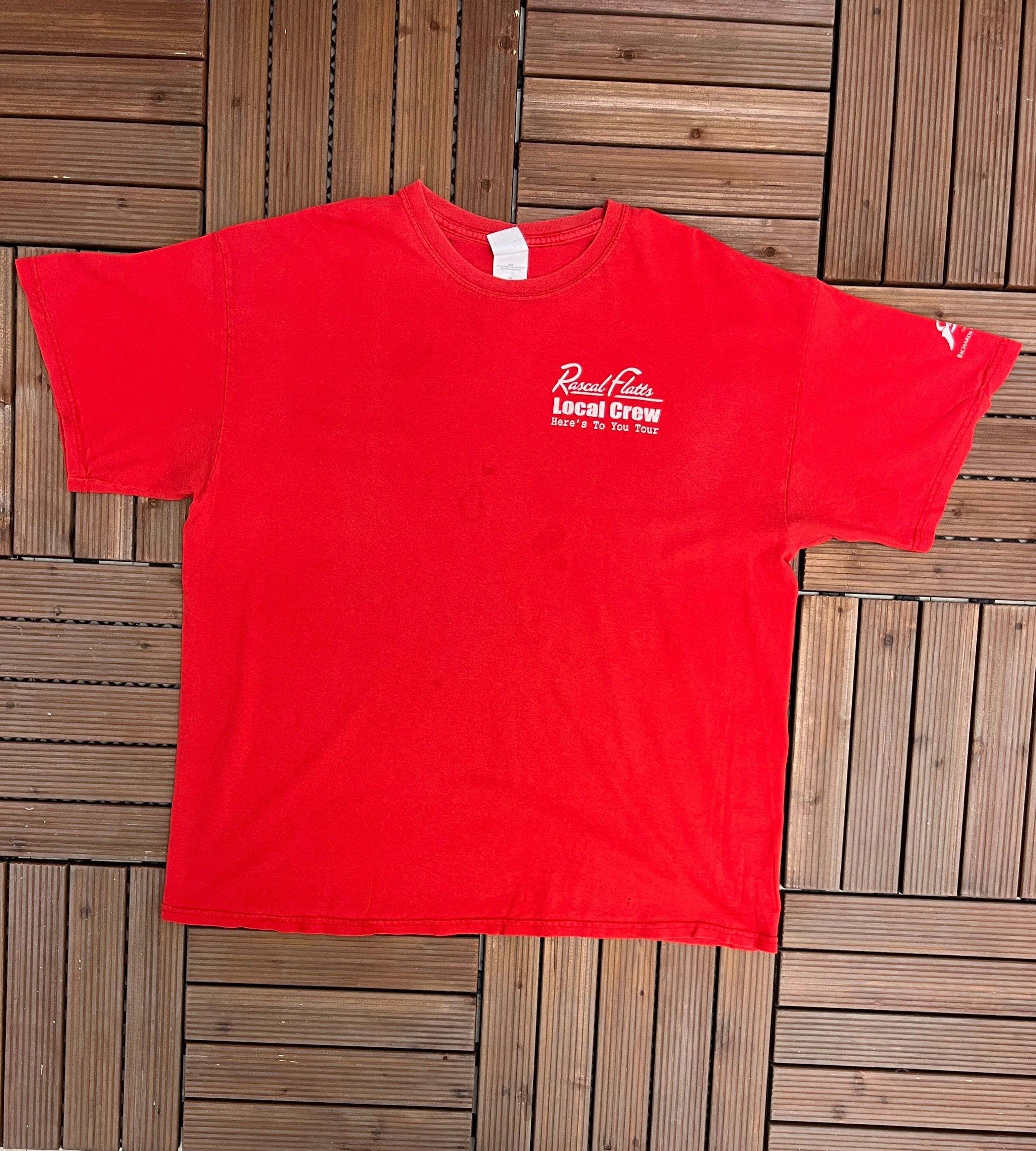 Vintage Rascal Flatts Here's To You Tour Vintage Tee Size US XL / EU 56 / 4 - 1 Thumbnail
