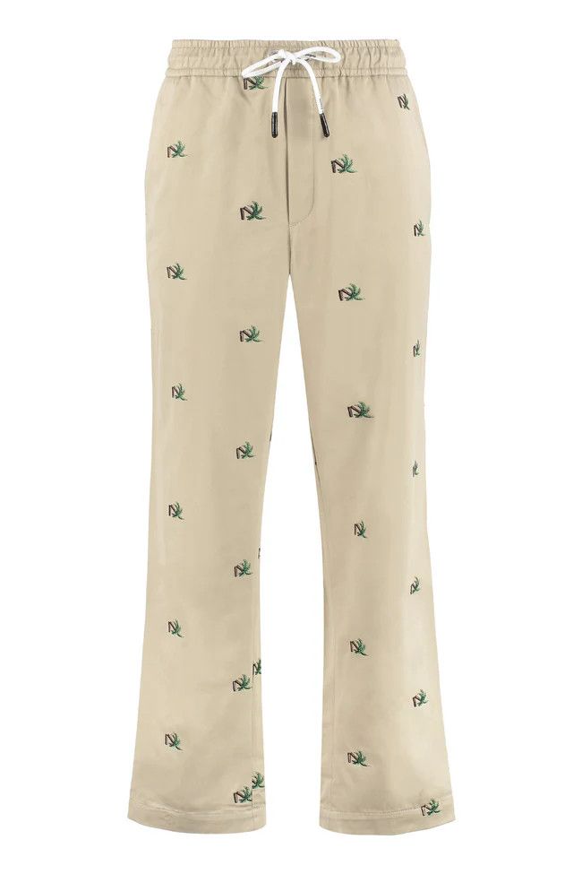 Palm Angels o1y0325 Logo Jogger & Sweatpant in Beige Size US 32 / EU 48 - 1 Thumbnail