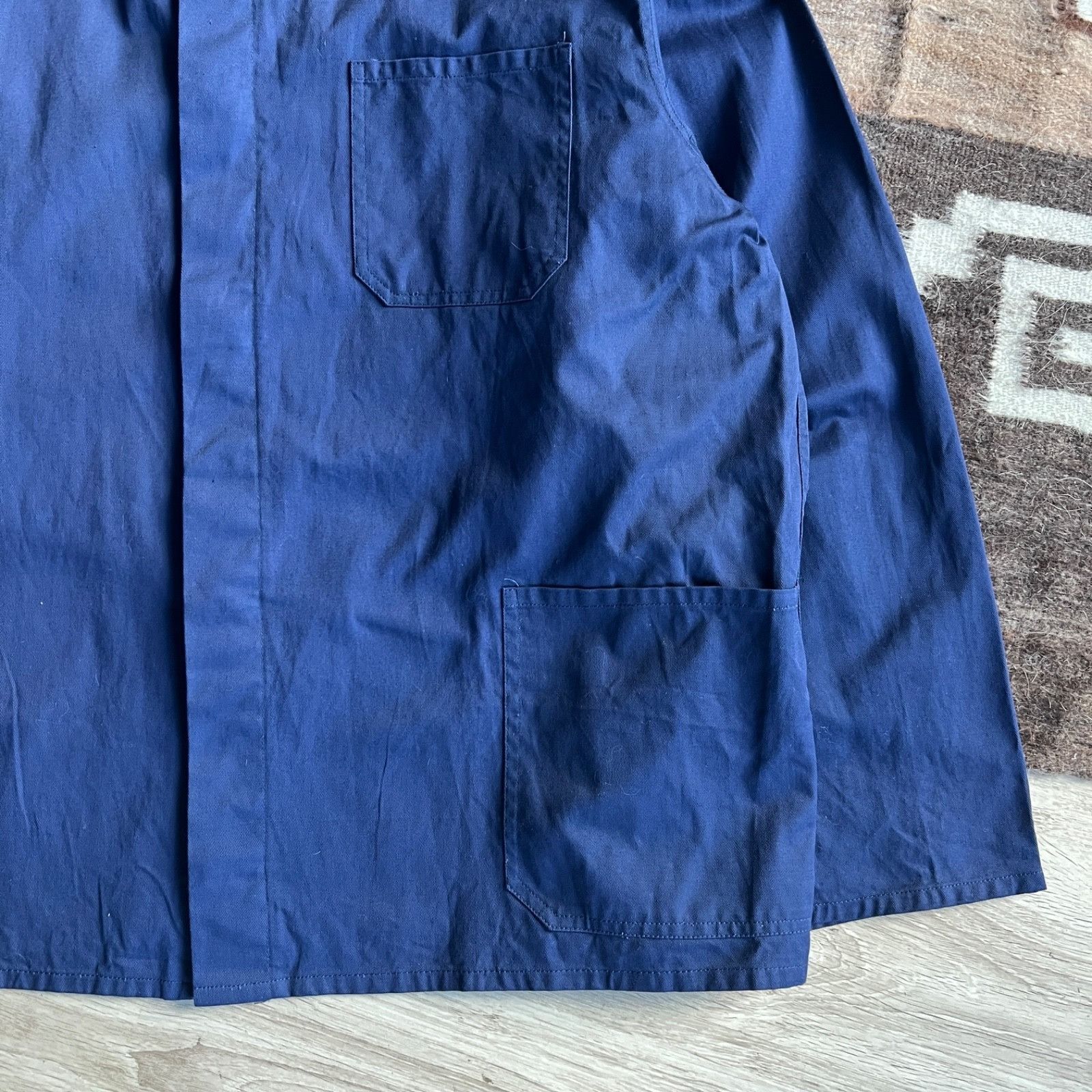 Vintage Vintage French German Workwear Utility Chore Jacket 0001BC Size US XL / EU 56 / 4 - 3 Thumbnail