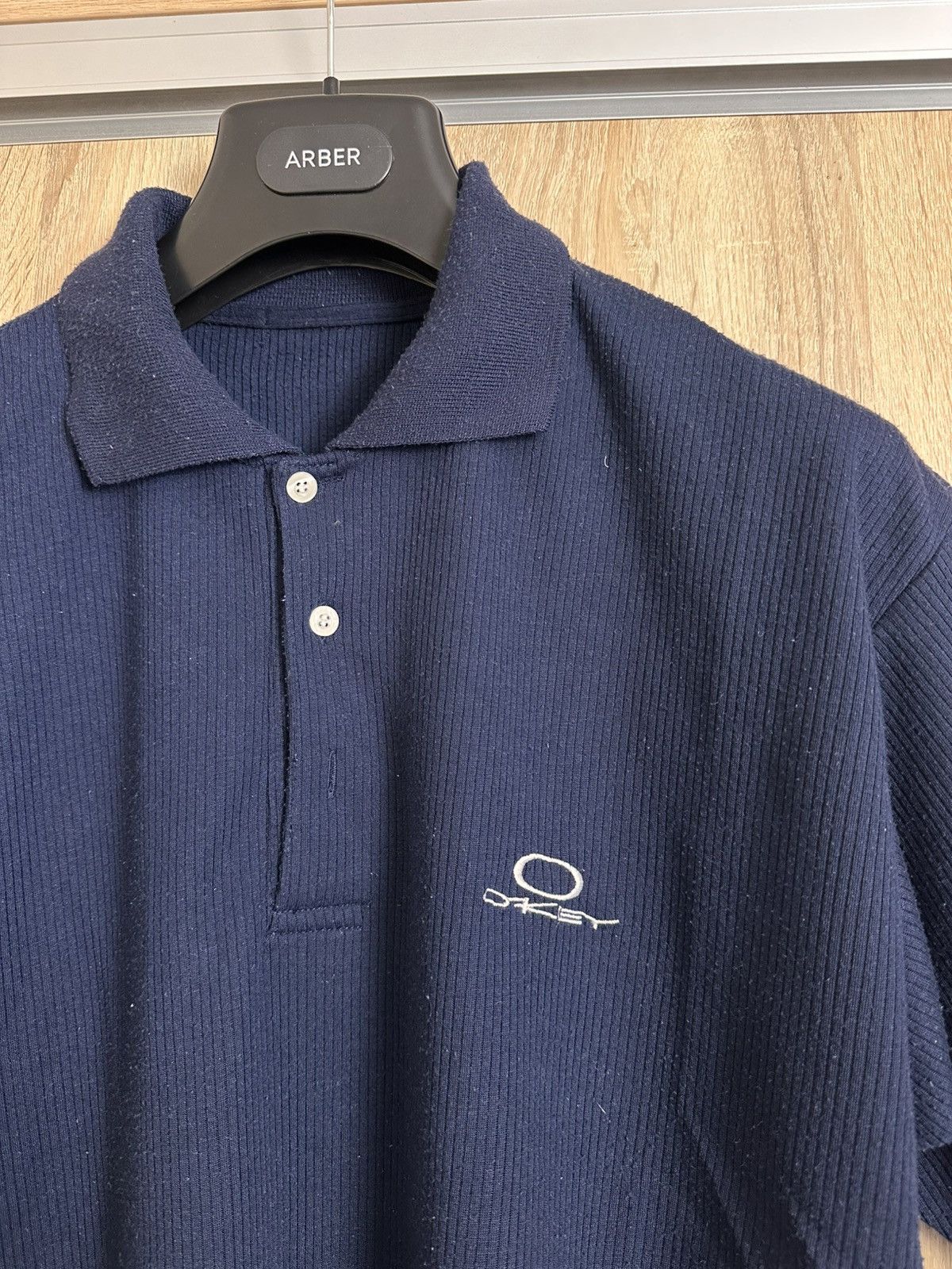 Oakley 🔥 90s OAKLEY Software USA Polo T Shirt Logo Vintage Y2K Size US XL / EU 56 / 4 - 5 Thumbnail