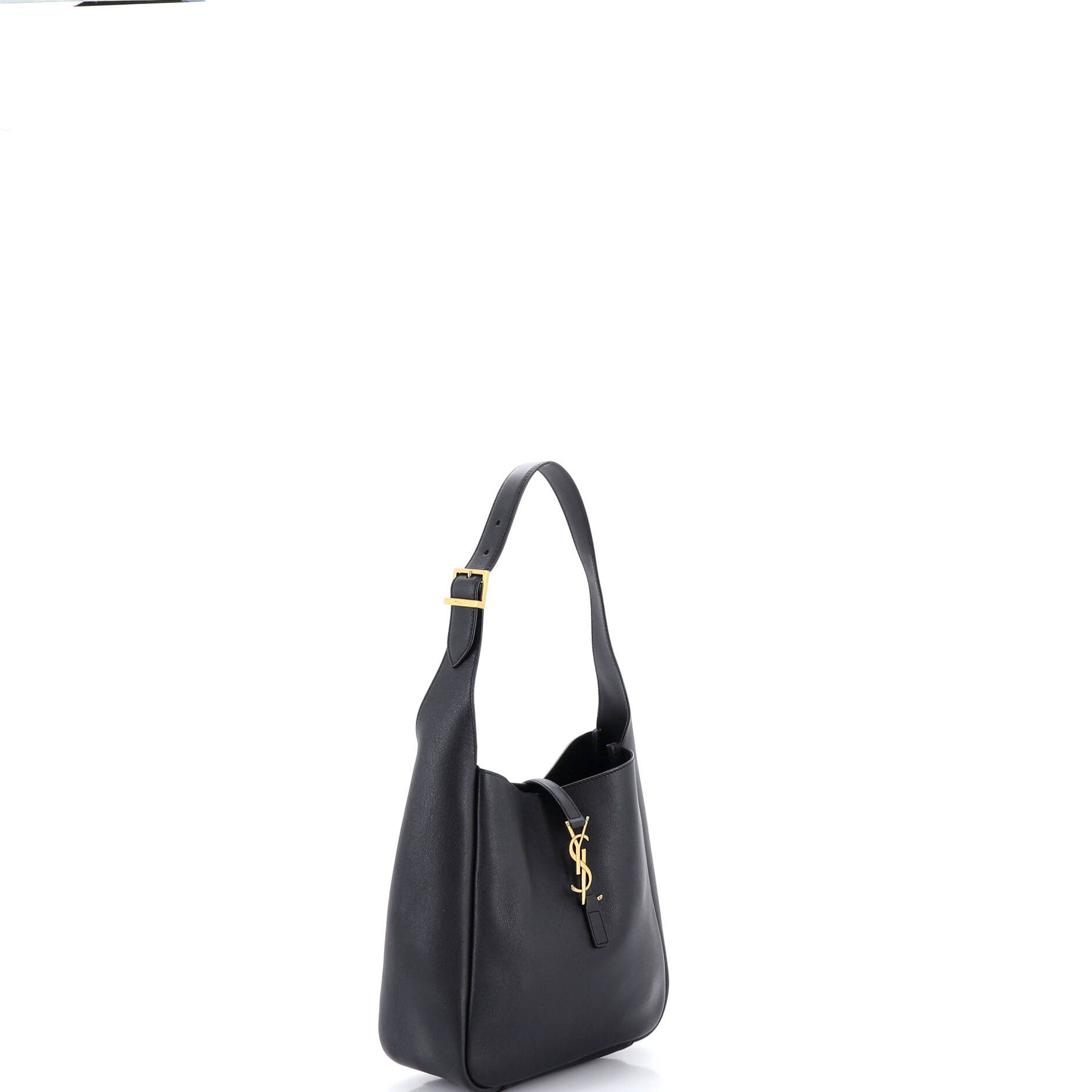 Saint Laurent Paris Le 5 a 7 Supple Hobo Leather Small Size ONE SIZE - 1 Thumbnail