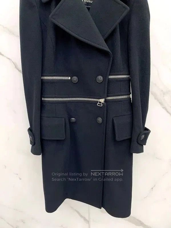 Balmain Balmain Women's Wool Black Coat . Size S / US 4 / IT 40 - 4 Thumbnail