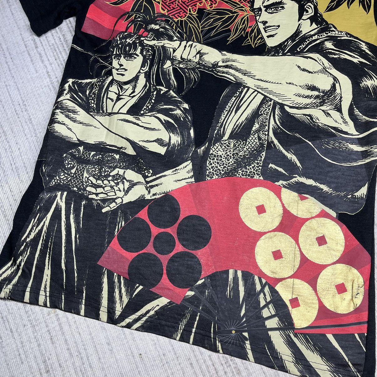 Bullet Noise × Japanese Brand × Vintage Vintage Bullet Noise Samurai Mega Print Size US S / EU 44-46 / 1 - 9 Thumbnail