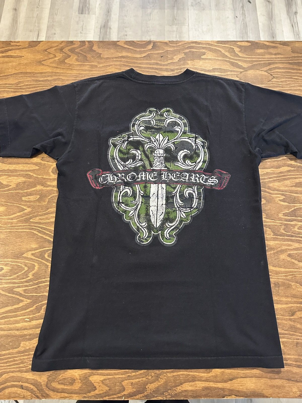 Chrome Hearts Chrome Hearts Dagger Tee Size US M / EU 48-50 / 2 - 2 Thumbnail