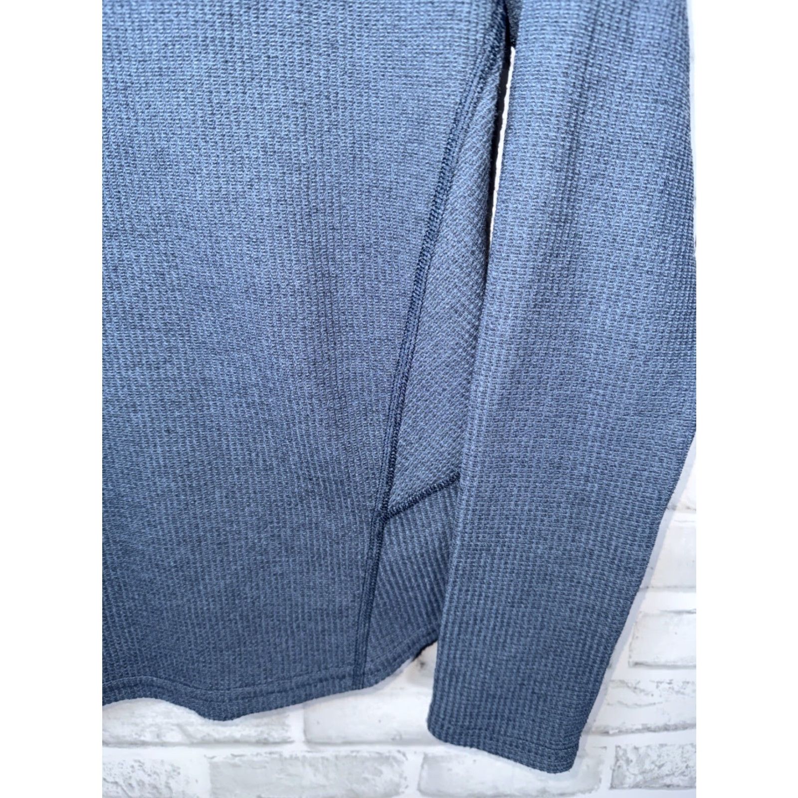 Vintage Kuhl Petra Turtleneck Shirt Womens S Blue Long Sleeve Pullover Knit Thermal Casual Everyday Regular Size S / US 4 / IT 40 - 6 Thumbnail