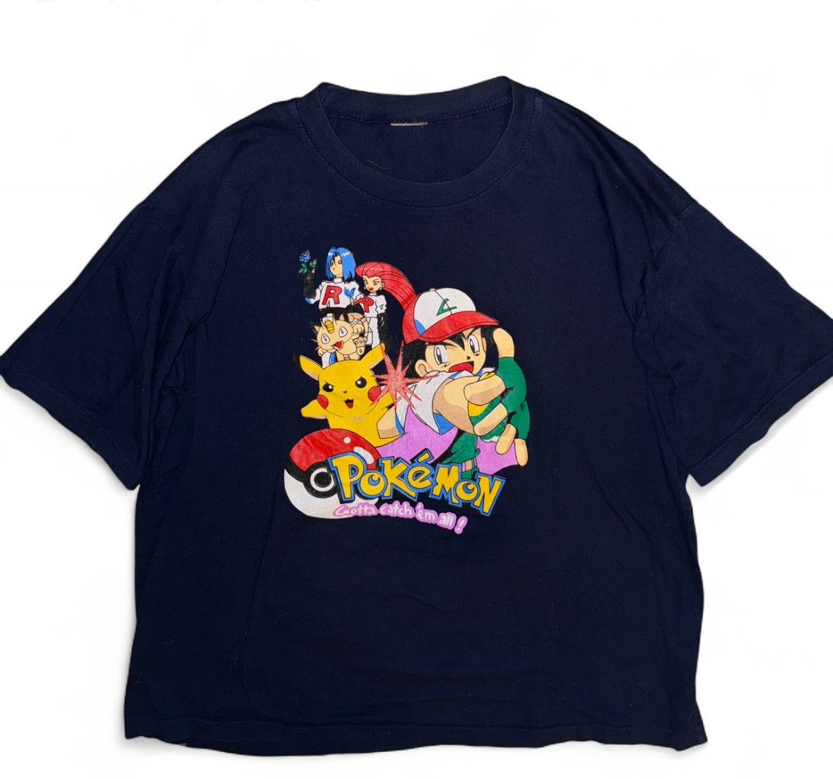 Vintage Vintage XL 90s Pokémon Euro Tee Size US XL / EU 56 / 4 - 1 Thumbnail