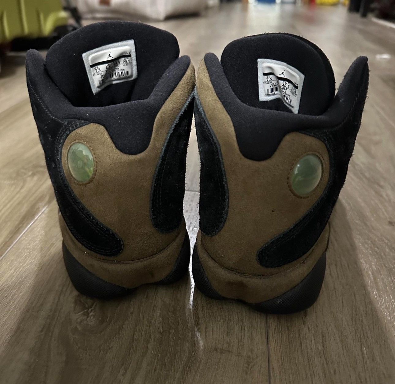 Jordan Brand Jordan 13 olive green Size US 7 / EU 40 - 4 Thumbnail