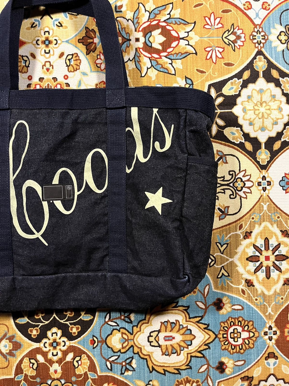 Neighborhood × Porter Porter X Neighborhood — Indigo Denim Tote Bag Size ONE SIZE - 2 Thumbnail