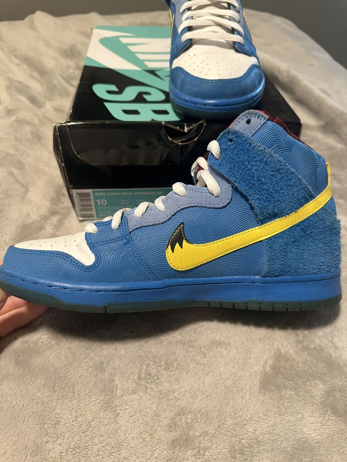 Nike SB Nike SB Dunk High Familia Blue Ox Size US 10 / EU 43 - 3 Thumbnail